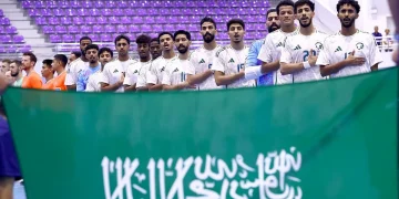 أخضر كرة قدم الصالات يهزم الصين ويتأهل إلى نهائي بطولة القارات