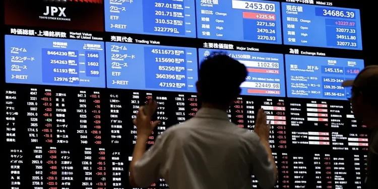 ارتفاع مؤشرات الأسواق الآسيوية بعد ارتفاع "وول ستريت"