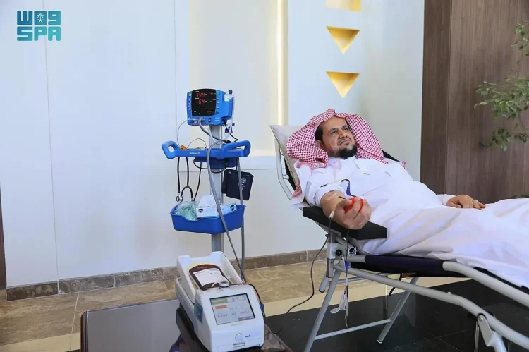 النائب العام يشارك في حملة ولي العهد للتبرع بالدم