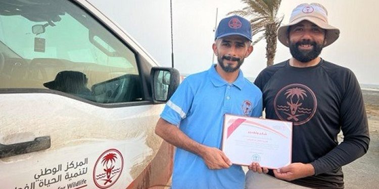لإنقاذه دولفين.. "الحياة الفطرية" يكرم جوالًا بحريًا