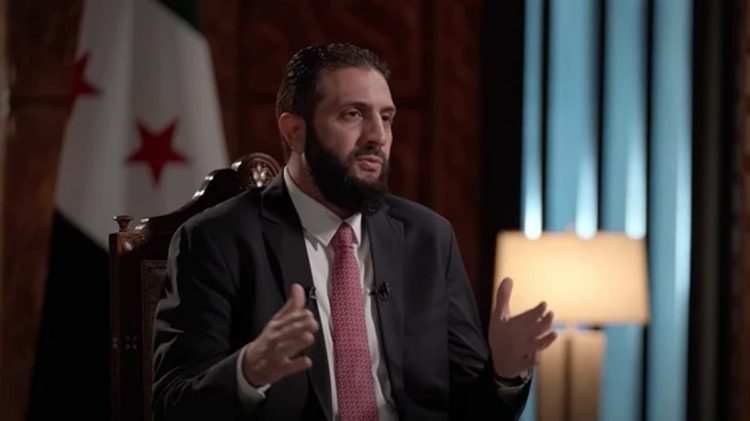 «الشرع»: لن نقبل بتقسيم سوريا.. ودمشق تحتاج فرصة جديدة للحياة⁩