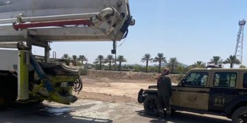 ضبط مقيم لتلويثه البيئة بتفريغ مواد خرسانية في منطقة المدينة المنورة