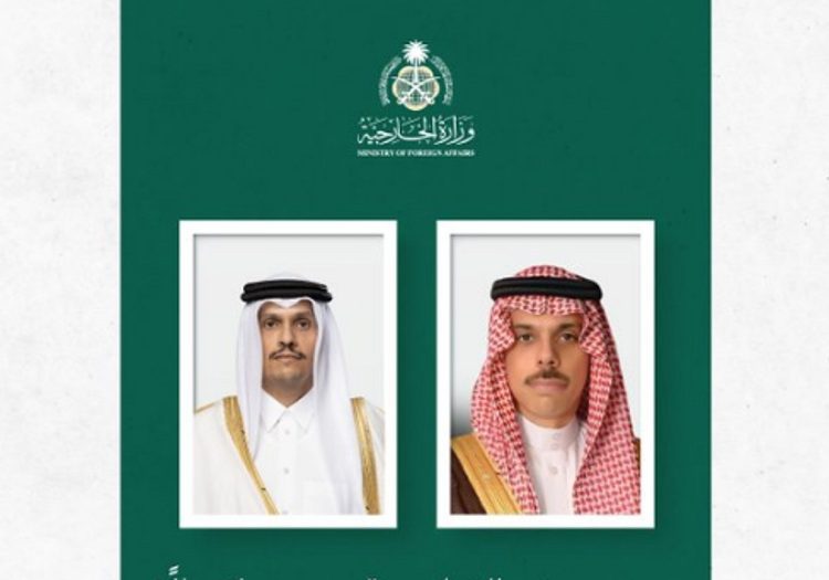 في اتصال هاتفي مع نظيره القطري.. وزير الخارجية يؤكد وقوف المملكة مع الدوحة