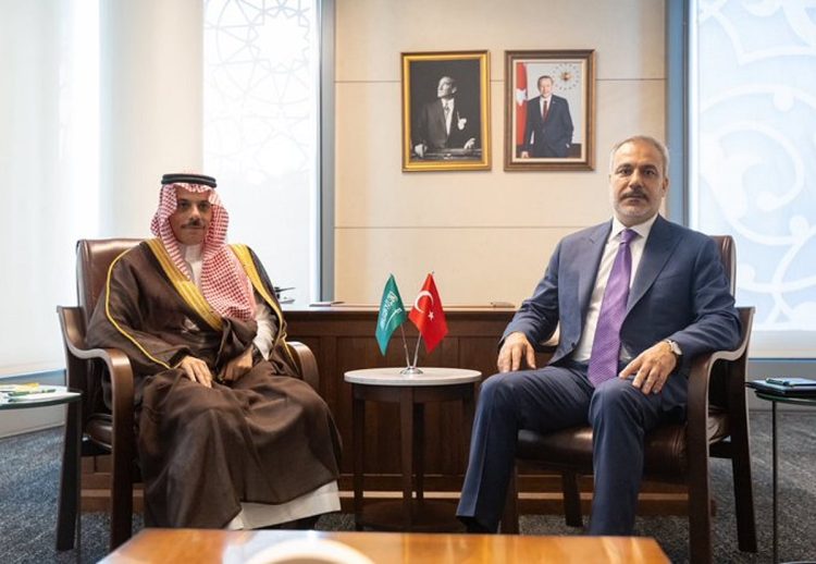 وزير الخارجية يبحث المستجدات الإقليمية والدولية مع نظيره التركي