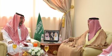 مدير عام هيئة الهلال الأحمر بالباحة يزور محافظة بني حسن