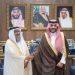 أمير الحدود الشمالية يكرم المواطن "أحمد الدهمشي" لتبرعه بالدم 131 مرة