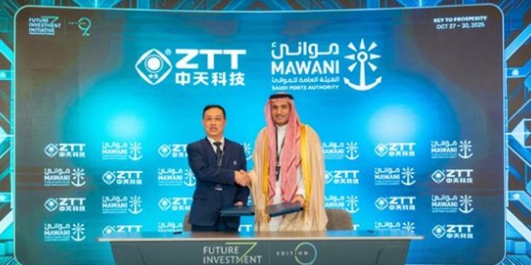 اتفاقية بين"موانئ" ومجموعة ZTT الصينية لتأجير أرض لإنشاء مصنع للكيابل البحرية والأرضية بميناء رأس الخير