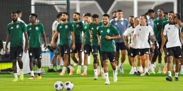الأخضر يختتم استعداده لمواجهة العراق في ختام ملحق تصفيات كأس العالم