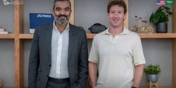 «السواحه» يجتمع مع مارك زوكربيرغ لتعزيز الشراكات التقنية في الذكاء الاصطناعي وتقنيات المستقبل