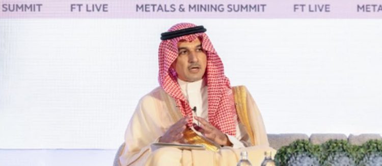 المملكة تعرض رؤيتها الاستراتيجية للتحوّل في قطاع التعدين والمعادن في قمة فايننشال تايمز بلندن