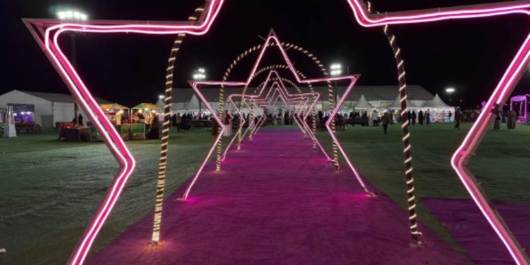 انطلاق فعاليات مهرجان "ليالي رفحاء للتسوق والترفيه" لمدة 60 يومًا