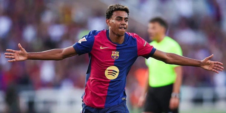 برشلونة يكشف تفاصيل إصابة لامين يامال