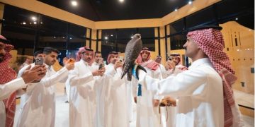 بيع صقرين بـ351 ألف ريال في الليلة الـ12 لمزاد نادي الصقور السعودي 2025