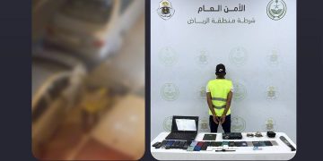 شرطة الرياض تقبض على وافد اعتدى على قائد مركبة ومرافقه