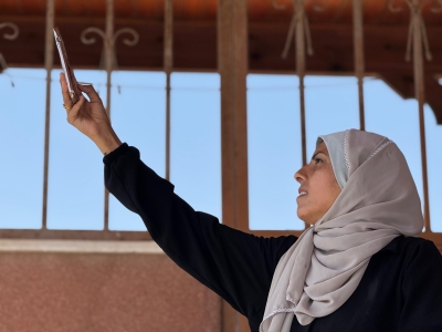 مراسلة إندبندنت عربية مريم أبو دقة تفوز بجائزة عالمية