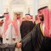 ولي العهد يستقبل الأمراء والعلماء والوزراء وجمعًا من المواطنين الذين قدموا للسلام عليه