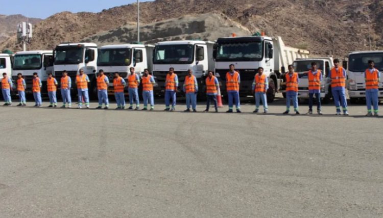 أمانة العاصمة المقدسة تنفذ تجربة لرفع جاهزية التعامل مع مخاطر الأمطار