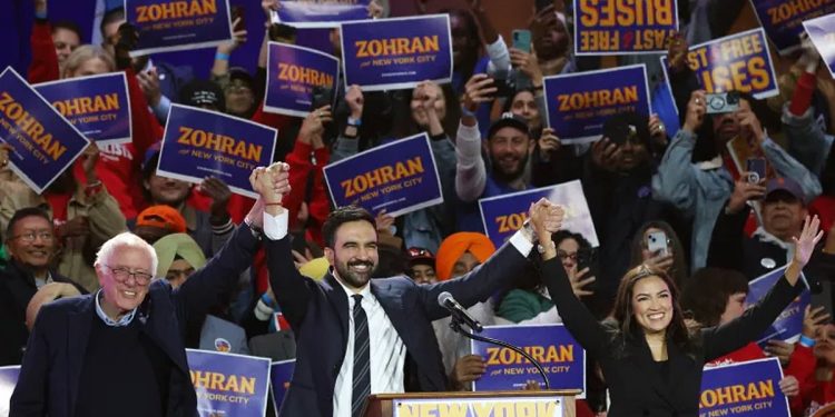 إعلام أمريكي: الديمقراطي زهران ممداني يفوز بمنصب عمدة نيويورك