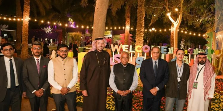 السفير الهندي يزور "أسبوع الثقافة الهندية" بمبادرة "انسجام عالمي 2" في الرياض