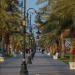 حدائق عرعر تستقبل الزوار مع اعتدال الأجواء