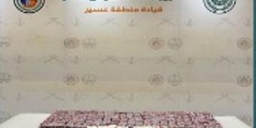 حرس الحدود بعسير يحبط تهريب أكثر من 20 ألف قرص خاضع لتنظيم التداول الطبي