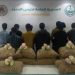 حرس الحدود بعسير يقبض على 10 إثيوبيين لتهريبهم 180 كيلوجرامًا من القات