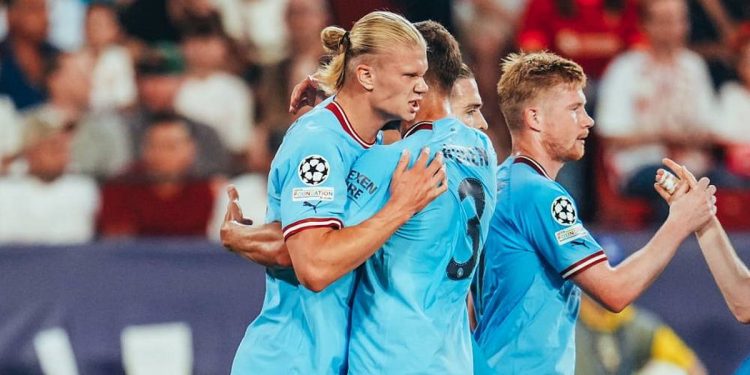 مانشستر سيتي يقسو على دورتموند برباعية في دوري أبطال أوروبا