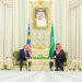 ولي العهد يستقبل ملك ماليزيا ويعقدان جلسة مباحثات رسمية