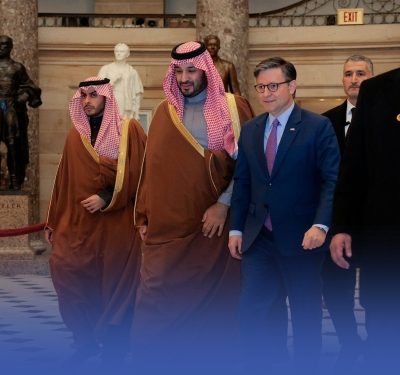 ولي العهد يناقش مع أعضاء الكونجرس الأوضاع الإقليمية والدولية