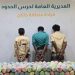 القبض على 4 مخالفين يمنيين لتهريبهم القات والحشيش وأقراص مخدرة بجازان