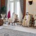 أمير قطر يستقبل الأمير تركي بن محمد بن فهد