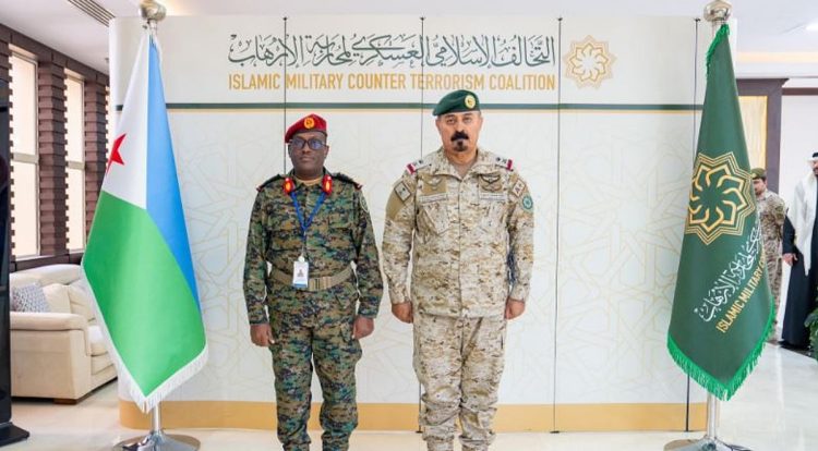 «التحالف الإسلامي» يعلن وصول ممثل جمهورية جيبوتي الموفد حديثًا لمباشرة مهامه رسميًا