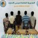 القبض على 5 مخالفين إثيوبيين لتهريبهم 84 كجم من القات بعسير