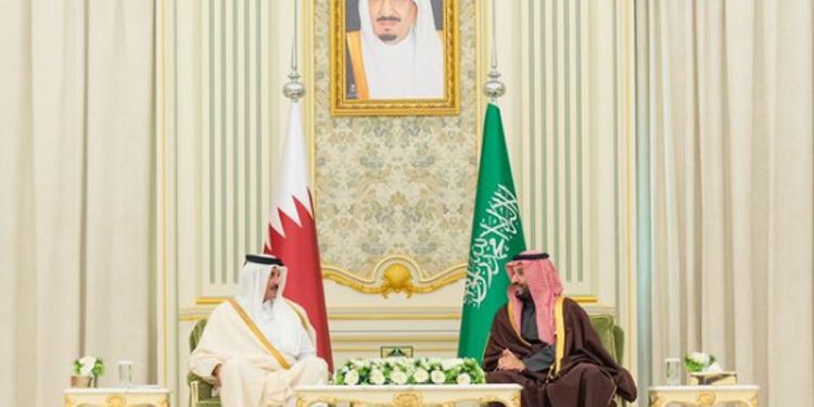 بيان مشترك في ختام زيارة أمير قطر للمملكة: تطوير الشراكة الدفاعية بين البلدين