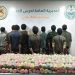 حرس الحدود بجازان يقبض على 10 يمنيين لتهريبهم 180 كيلوجراما من القات المخدر