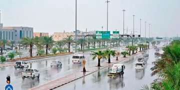 طقس المملكة الثلاثاء.. أمطار رعدية وزخات من البرد ورياح نشطة على عدة مناطق