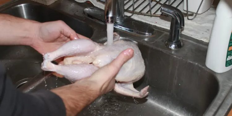 مختص: غسل الدجاج قبل وضعه في الماء المغلي خطأ كبير