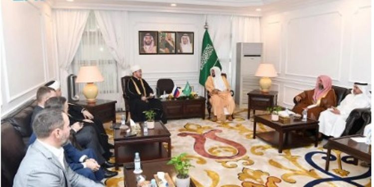 مفتي روسيا يشكر خادم الحرمين وولي العهد على جهودهما في خدمة الإسلام والمسلمين