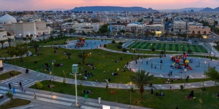 هيئة تطوير بوابة الدرعية تفتتح حديقة الميدان النموذجية بحي الخالدية