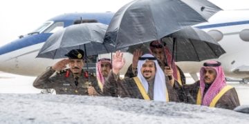وصول رئيس مجلس السيادة السوداني إلى الرياض