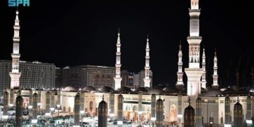 أكثر من 25 مليون مصلٍّ وزائر في المسجد النبوي خلال شهر رجب