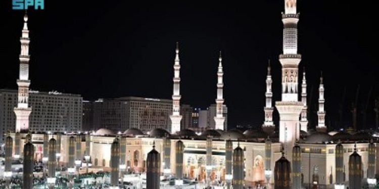 أكثر من 25 مليون مصلٍّ وزائر في المسجد النبوي خلال شهر رجب