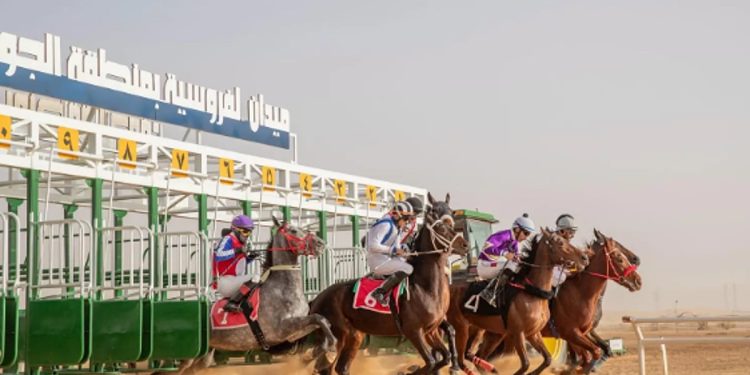 تتويج 20 فائزًا في ختام حفل السباقات السادس بميدان فروسية الجوف