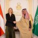 وزير الخارجية يبحث التعاون الثنائي مع نظيرته النمساوية