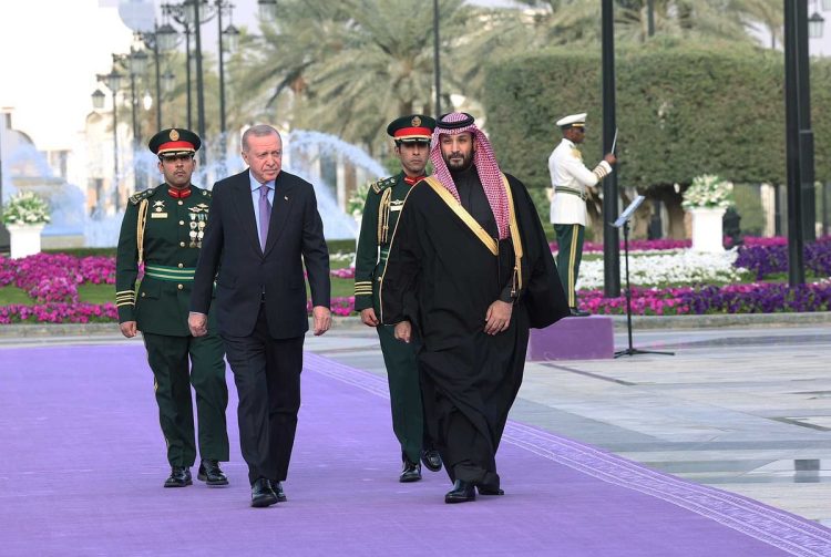 أردوغان: تركيا ترغب في الارتقاء بعلاقاتها مع السعودية لمستوى أعلى
