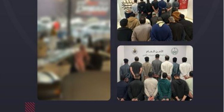 القبض على مقيمين مصريين ويمنيين وباكستاني ظهروا في محتوى مرئي يتشاجرون أمام معرض لبيع السيارات بالرياض