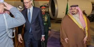 المستشار الألماني يصل إلى الرياض