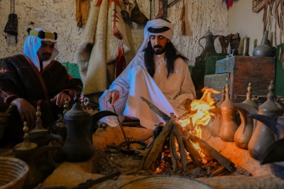 'الملة'.. وسيلة تقليدية للتغلب على البرودة بالباحة
