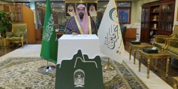 رئيس الشؤون الدينية يدشّن حملة «الجود منا وفينا»
