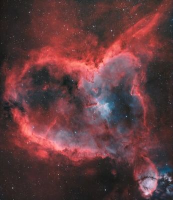 'سديم القلب'.. حضانة كونية تُضيء مجرّة 'التبانة'